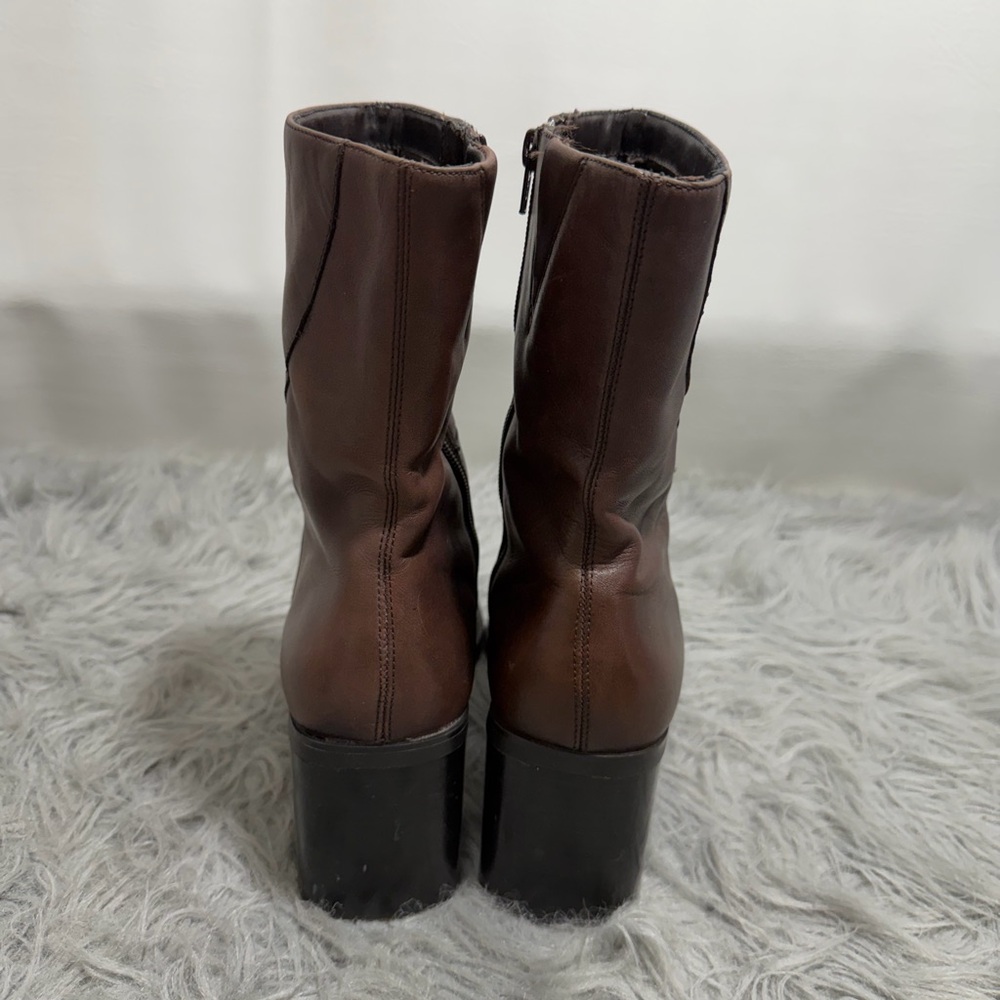Diba leather vintage boots - Picture 3 of 8